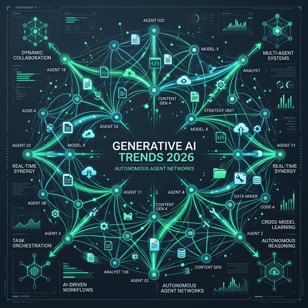 Generative AI Trends in 2026: Agentic Workflows, SLMs, and Local Execution