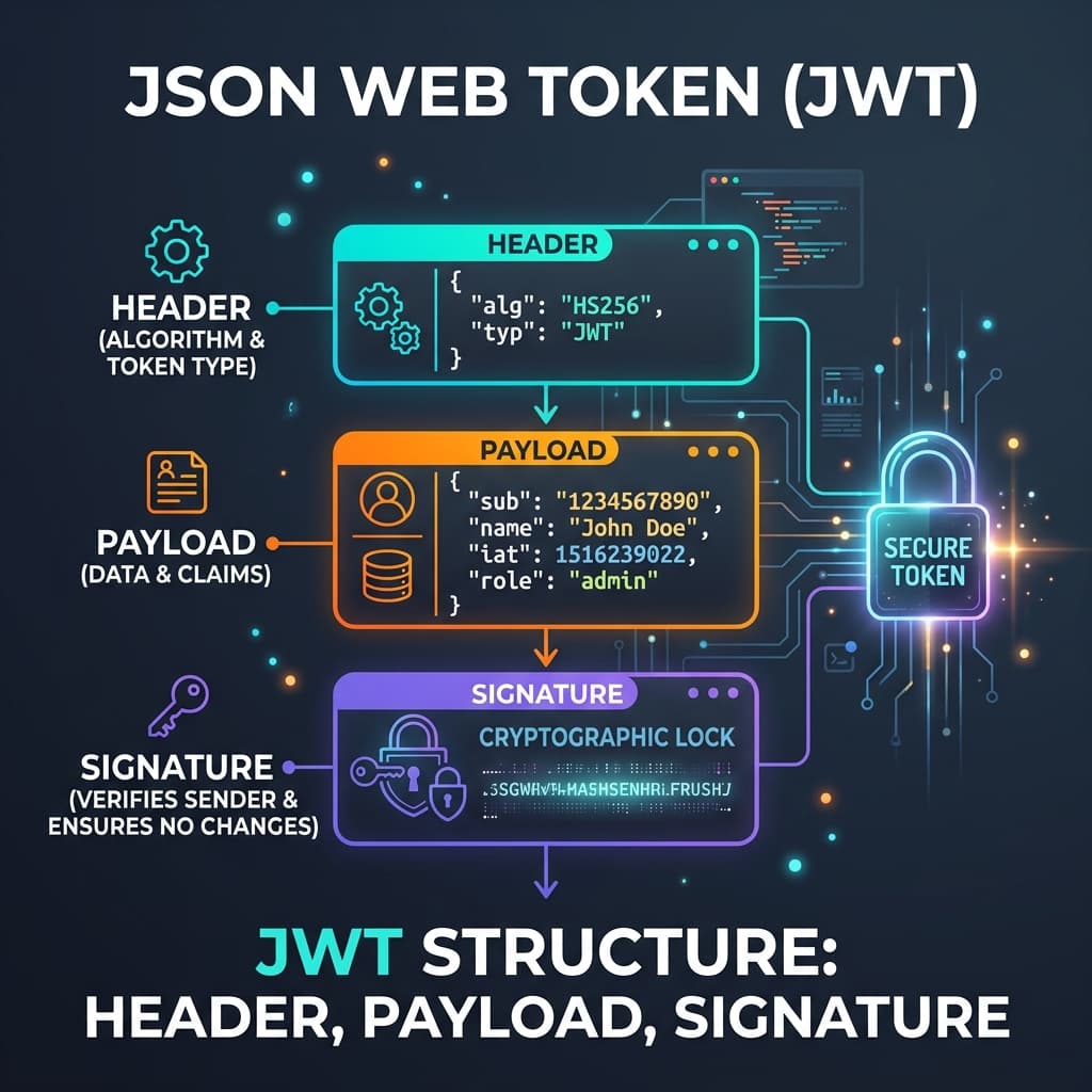 Understanding JSON Web Tokens (JWT): Structure, Claims & Web Security