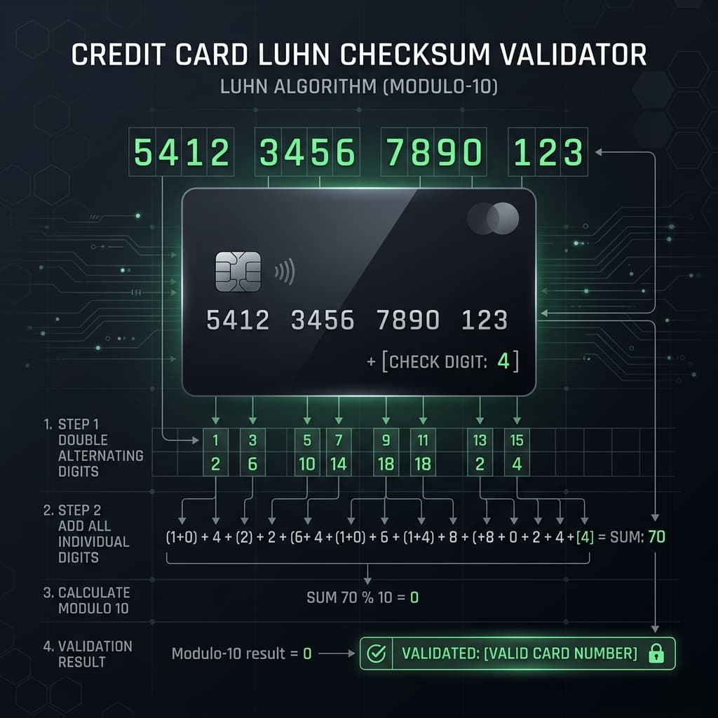 The Luhn Check: Demystifying Modulo 10 Credit Card Validation