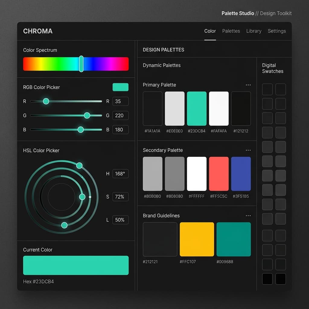 HEX vs RGB vs HSL: Color Codes for Modern Web Design