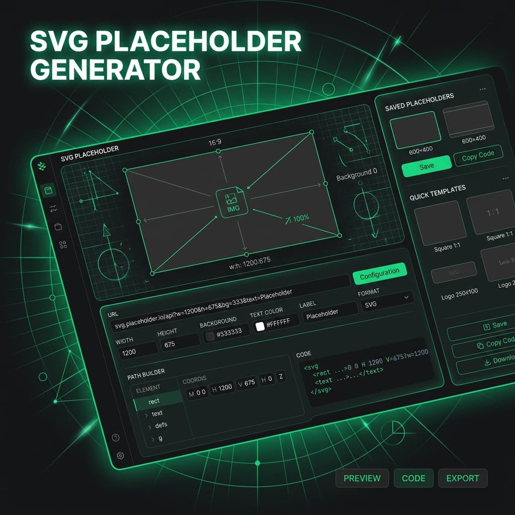 SVG Placeholder Generator: Why Vector Dummy Images are Superior
